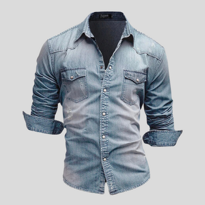 Ronan™ | Modern Denim Shirt