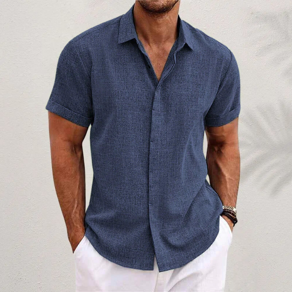 Lenoir™ Linen Shirt – Effortless Elegance in Every Thread