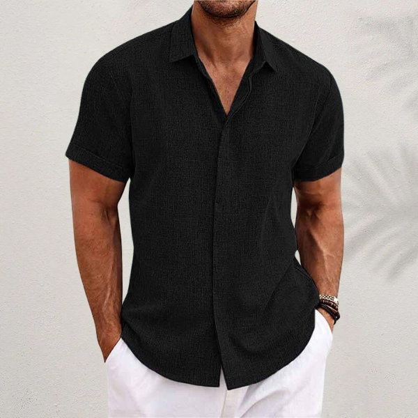 Lenoir™ Linen Shirt – Effortless Elegance in Every Thread