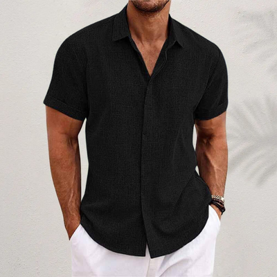 Lenoir™ Linen Shirt – Effortless Elegance in Every Thread