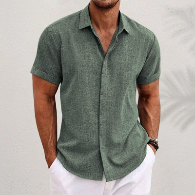 Lenoir™ Linen Shirt – Effortless Elegance in Every Thread