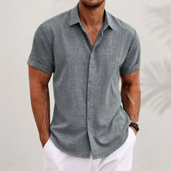 Lenoir™ Linen Shirt – Effortless Elegance in Every Thread