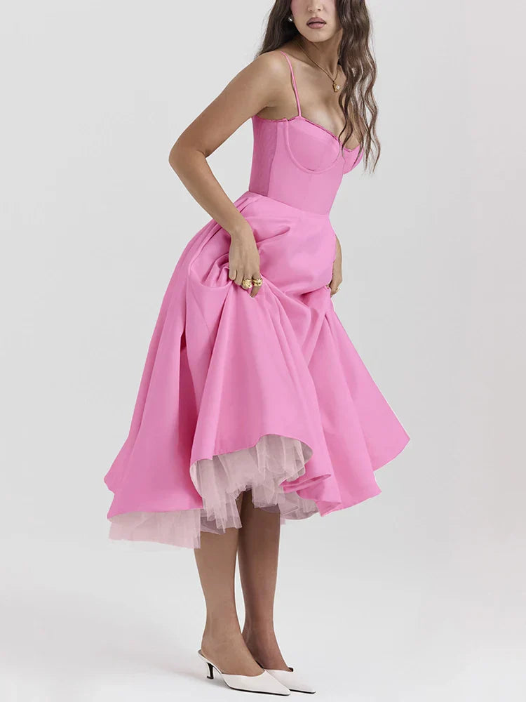 Camyra™ | Elegant Midi Dress
