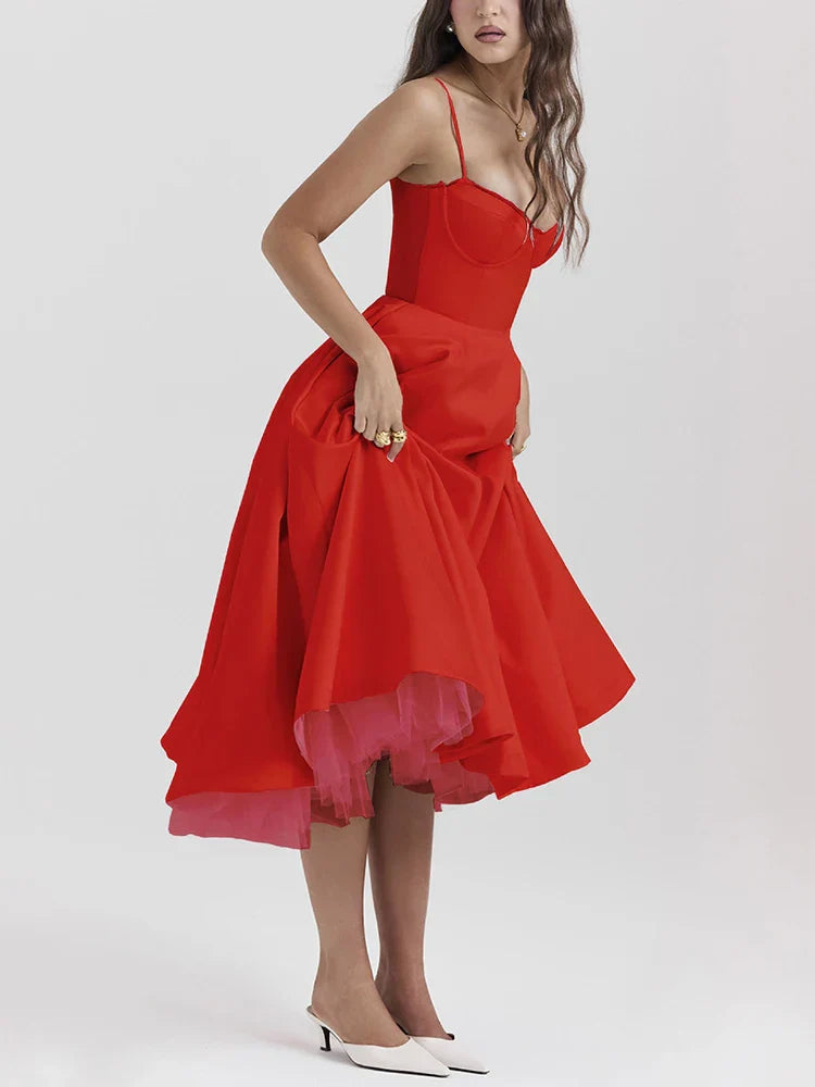 Camyra™ | Elegant Midi Dress
